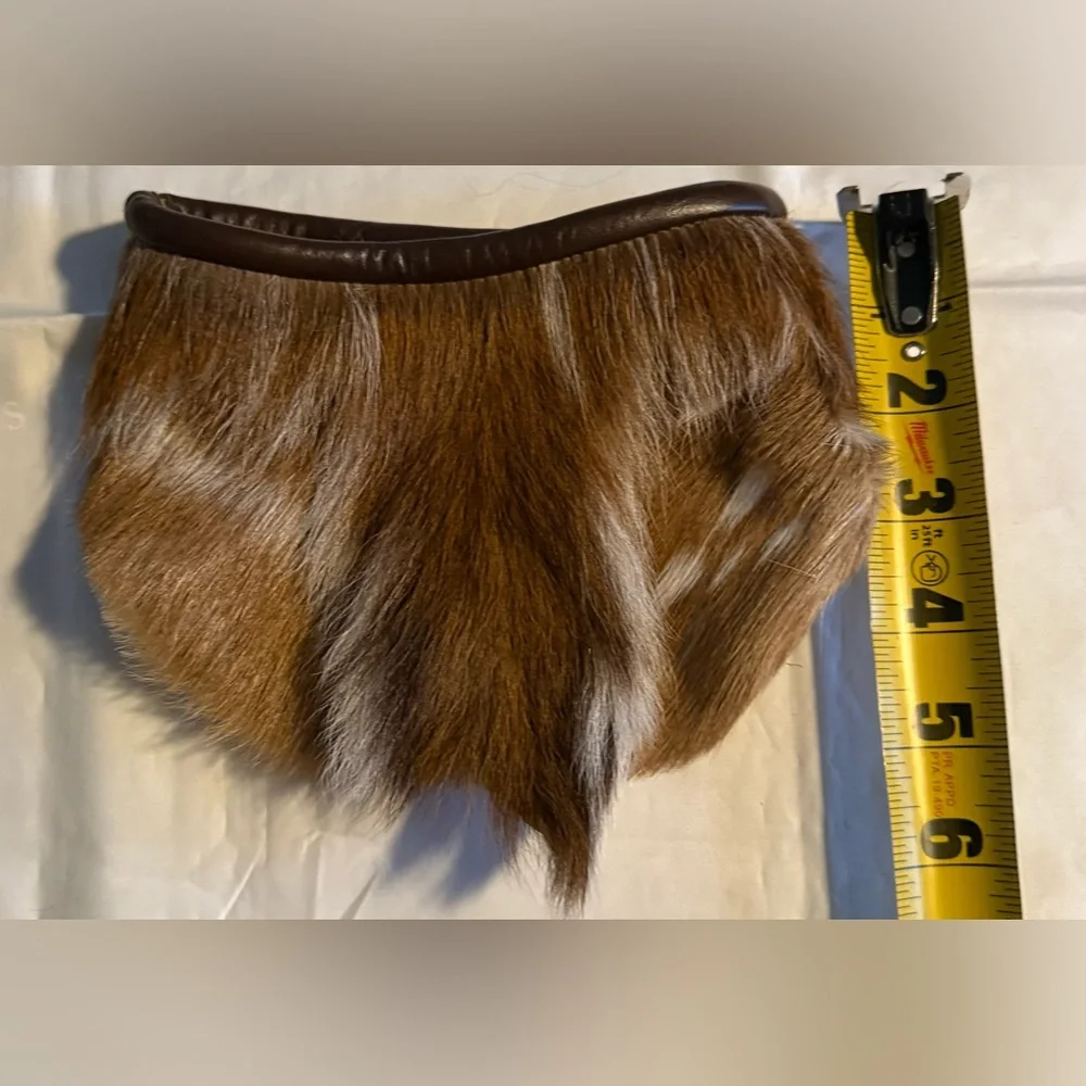 Sika Deer Purse. Real leather. Handmade from New Zealand - Picture 9 of 11